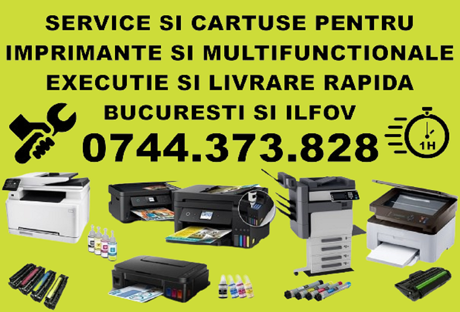 Reparații si cartuse imprimante  | Service rapid Ganeasa., Ganeasa - Ilfov - imagine 1 - popic.ro